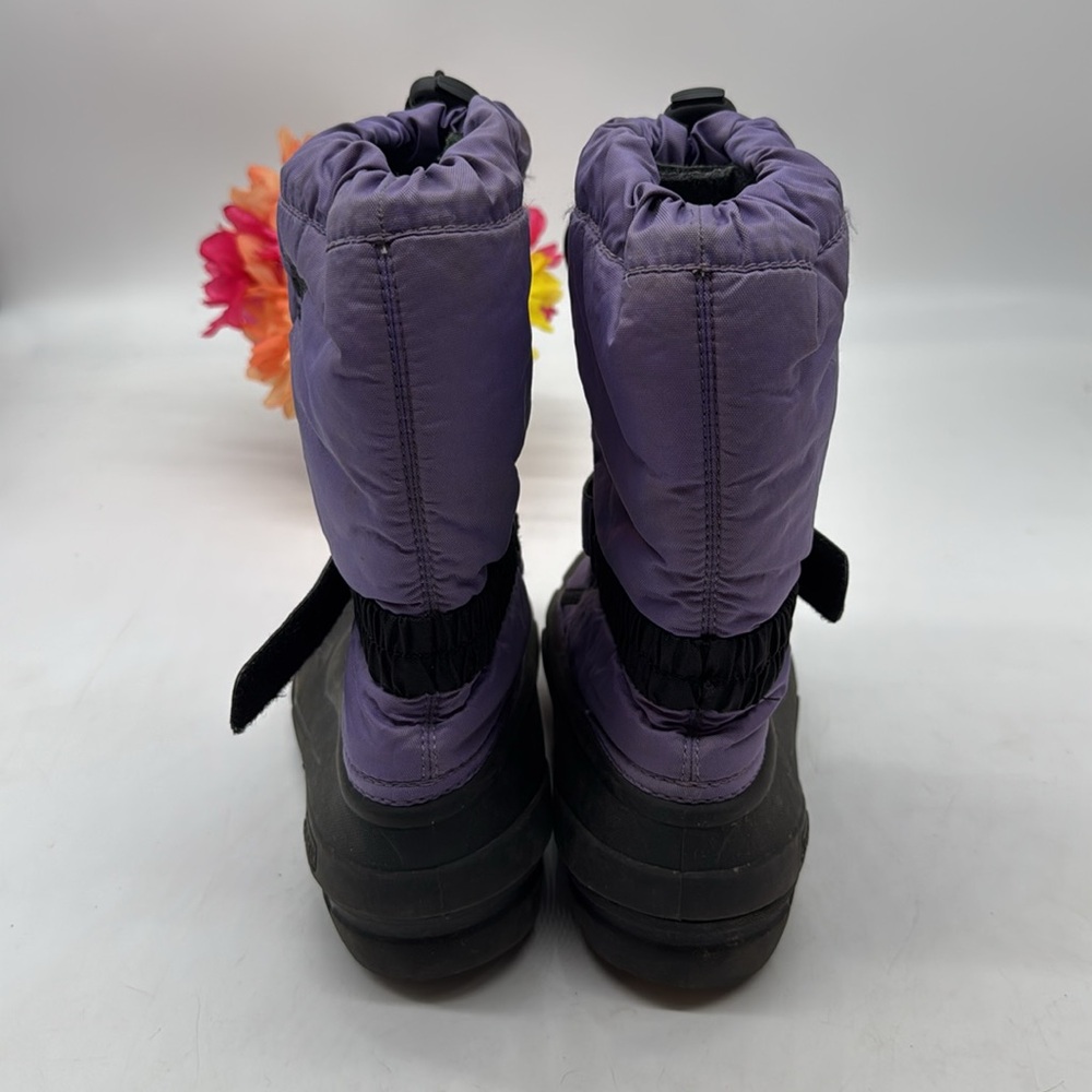 Sorel Violet and Black Snow Boots Size 6 WRB8776G - Picture 3 of 7